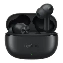 Realme Buds T200x True Wireless Earbuds with 12.4mm Dynamic Bass Drivers, 25 dB ANC, Quad Mic, 45ms Latency, Upto 48 Hrs Playback, Fast Charge, IP55 Rated, BT 5.4 (Pure Black)