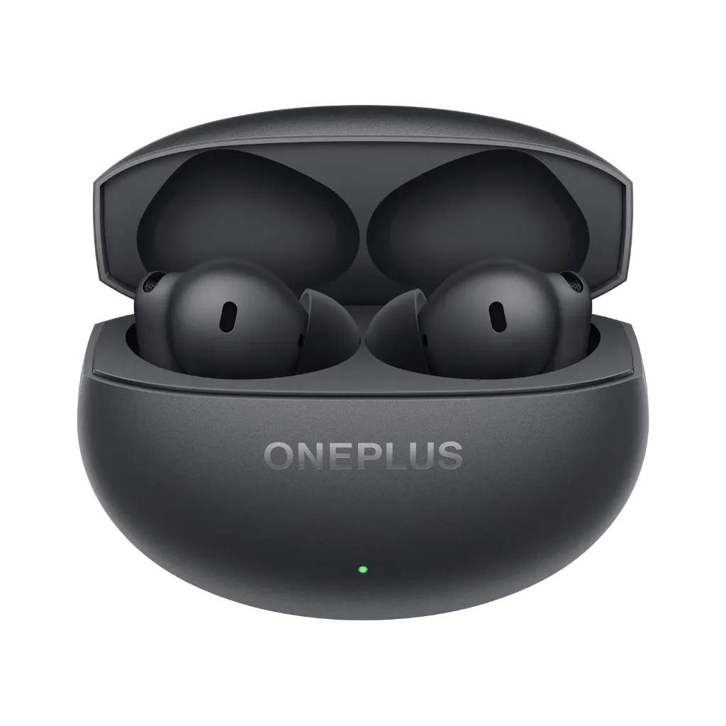 OnePlus Buds 4 TWS Earbuds with Upto 55dB Real-time ANC, Adaptive Mode, Dual Drivers and DACs, 3D Audio, Upto 45hrs Music Playback, Dual-Device connectivity, 47ms Low Latency, Storm Gray