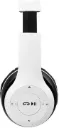 Wired & Wireless with Mic & SD Card Supports and Upto 5-6 Hours Playback Bluetooth & Wired Headset (White, On the Ear)
